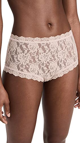 hanky panky Women's Signature Lace High Rise Boy Shorts