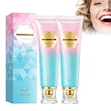 XPEX 2pcs Pasta Dientes Blanqueadora,Blanqueante Dental,Crema Dentals Seguro Con El Esmalte,Pastas Dental Blanqueadora,Dentrifico Blanqueador,Elimina Manchas Profundas