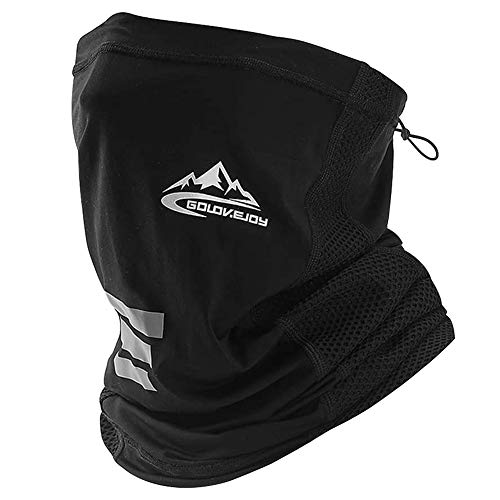 Yarrashop Multifunctional Bandana Face Mask for Men Women Full Protection Reusable Balaclava Headband Scarf Headwear Neckwear Headband Stretchy Washable Cooling Ice Silk for Outdoor Cycling Motorcycle