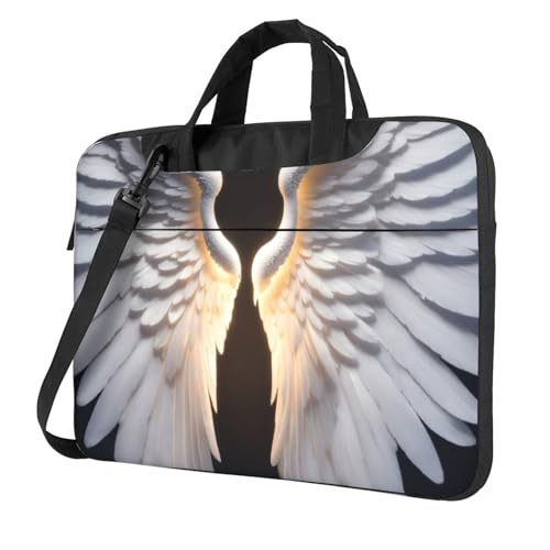 Sac ordinateur portable ailes d'ange polyvalent avec bandoulière réglable