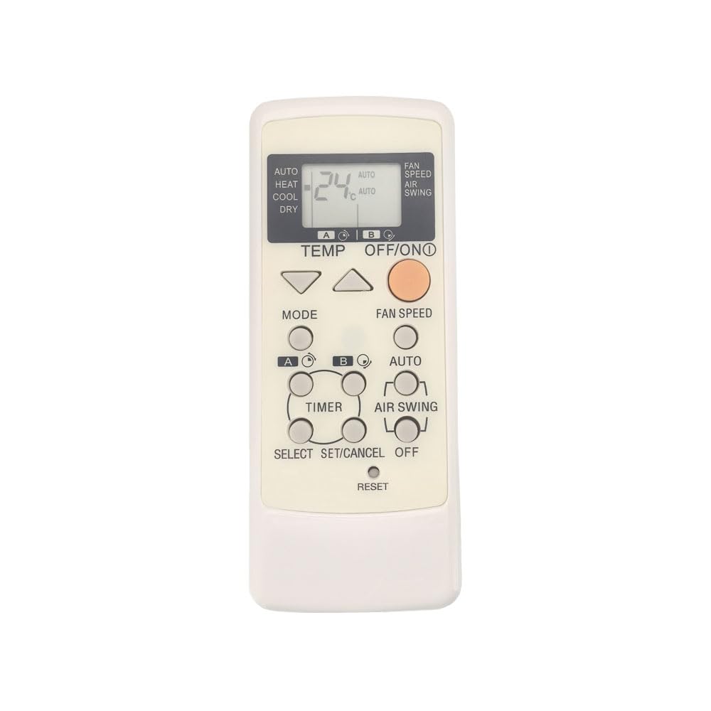 IOOIQQ Telecomando A75C2563 per condizionatore d'aria Panasonic A75C2565. A75C2432.A75C8464.A75C2378.A75C2418