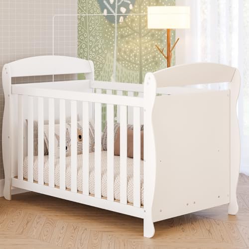 Berço Americano Marquesa 100% Mdf Multifuncional 3 em 1 Branco Ca...