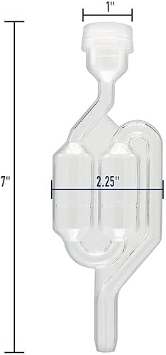 Miniatura 3 de Tarro de cristal con tapa de ojal y esclusa en forma de S