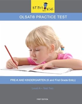 Paperback OLSAT Practice Test Level A (K and 1st Grade Entry) - Test 2 Book