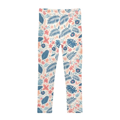 KLL Seamless Asian Traditional Patterns Toddler Baby Girl Leggings Stretchy Full Length Sweatpants Gym2