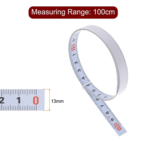 Cinta Métrica Adhesiva 100cm Blanco HARFINGTON miniatura 2