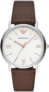 Emporio Armani Men's Three-Hand, Stainless Steel Watch, 41mm case size