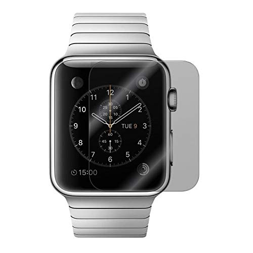 Harapu Premium Privacy Anti-spy Soft TPU Screen Protector for Apple Watch 38mm Series 1, Series 2, Series 3 (2 Pack)
