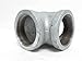 Industry-Std 5P849; Galvanized Pipe Tee; Malleable Iron; 2NPT