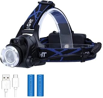 CATA Poyraz Şarjlı Led Kafa Feneri Ayarlanabilir Zoom Özellikli 3 Modlu Beyaz Işık Outdoor Kafa Lambası IP44 300 Lümen Kamp,Balıkçılık,Tamirat,Koşu,Yürüyüş İçin 9123