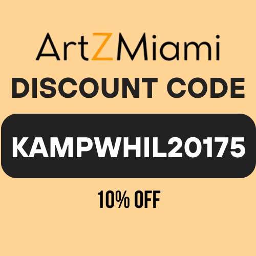 ArtZMiami Discount Code KAMPWHIL20175 &ndash; Get an Extra 10% OFF Luxury Art in 2026