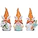 Hodao Easter Bunny Gnomes Decorations Spring Spring Table Centerpiece Gifts Set of 3 Nordic Swedish Nisse Scandinavian Tomte Elf Dwarf Indoor Home Decor
