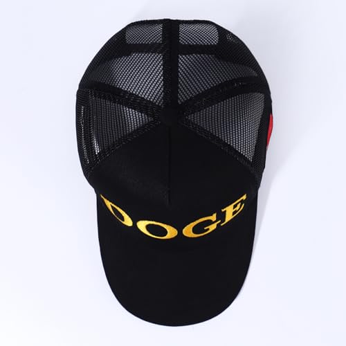Doge Hat Elon Musk Inspired Embroidered Dad Cap- Government Efficiency Embroidered Baseball Hat, Adjustable Cotton Cap - Image 5
