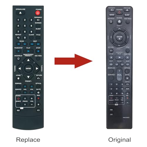 Télécommande de rechange AKB37026853 compatible lecteur DVD Home Cinéma