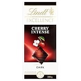 Lindt Chocolate Excellence Dark Cherry 100g x 4 Bars