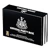 Official Newcastle United FC Party Supplies Box, 77-Piece All-in-One Set for 6 Guests, Disposable Tableware with Plates, Cups, Cutlery, Jersey Foil Balloons, Decorations #1