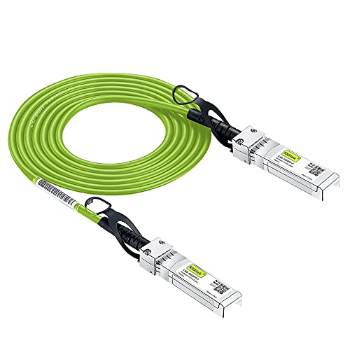 Image of [Green] Colored 10G SFP+ DAC Cable - Twinax SFP Cable for Ubiquiti Devices, 2-Meter