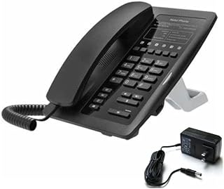 Generic Fanvil H3W Wi-Fi IP Phone Black Wireless Built-in 2.4Ghz USB for Charging VoIP Phone Hotel/Hospital with Fanvil 5V/2A Power Adapter, H3W+PSU-5V/2A