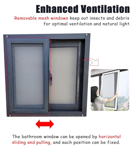 Ventana de repuesto corrediza para solucionar problemas de espacio y montaje 7