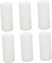 Ciieeo 12pcs Transparent Plastic Candle Cup Covers for Home Easy Use Candle Protection Shields for Table Centerpieces Weddings and Housewarming