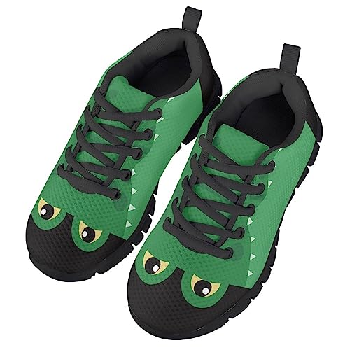 MARSVOVO Animal Print Sneakers for Kids Lightweight Breathable Non Slip Athletic Kids Running Shoes Black Sole Fashion Travel Playing Vocation School Walking Shoes for Boys Girls3