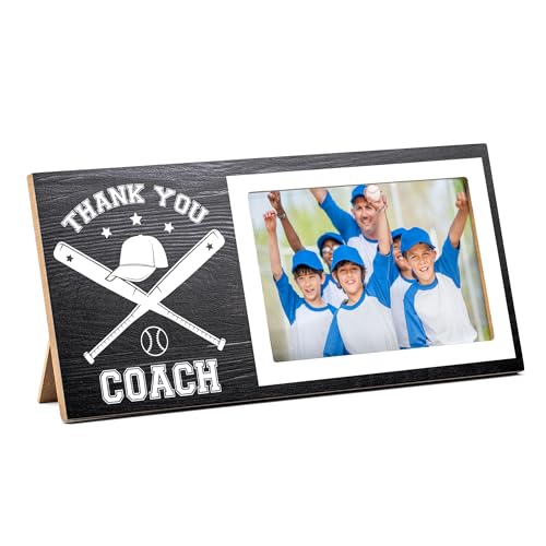 Lesnala Baseball Coach Photo Frame for 4x6 Photos