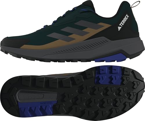 adidas Homme Terrex Anylander Hiking Shoes, Aurora Ivy/Grey Six/Cardboard, 46 2/3 EU