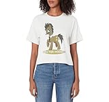 My Little Pony: Friendship Is Magic Doctor Hooves Logo Women's Crop Top