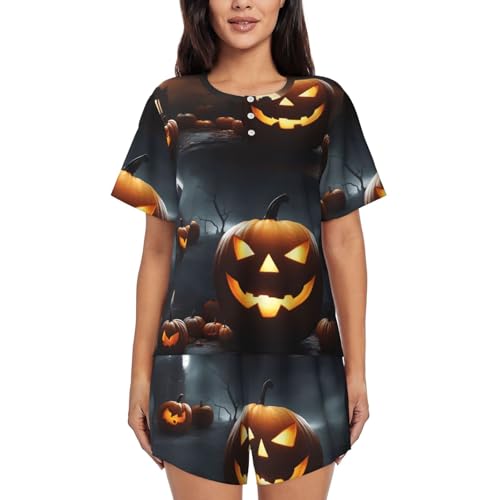 Pijama de calabaza para mujer un regalo original de Halloween para descanso en casa