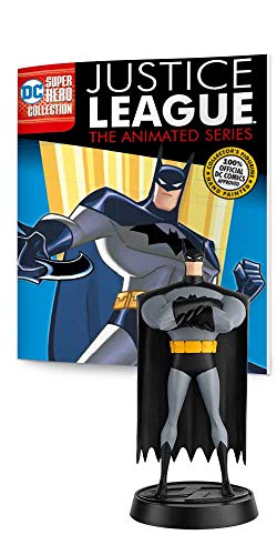 Eaglemoss DC Super Hero Collection: Justice League The Animated Series: #05 Batman Resin Figurine, Multicolor