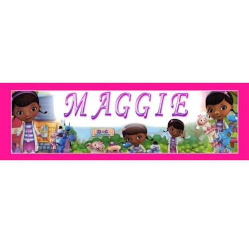 Doc McStuffins Name Poster with Border Mat