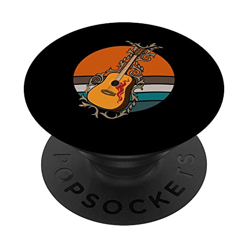 Guitare acoustique Nature pour musicien guitariste PopSockets PopGrip Interchangeable