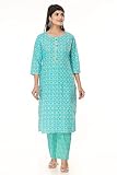 Longitud total Kurti: 46 pulgadas, pantalón, a juego con cierre elástico y cinturón