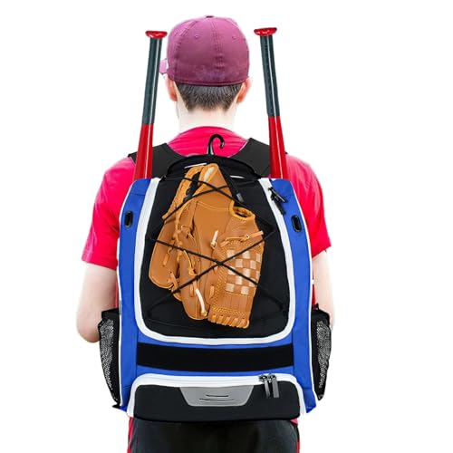 Bolsa de béisbol para jóvenes mochila impermeable gran capacidad niños