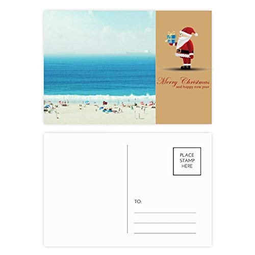 Cartes postales de remerciement nature et plage pour vos vœux