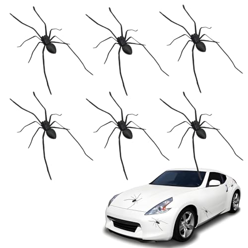 Imán Decorativo 3D de Araña para Refrigerador 6 Piezas