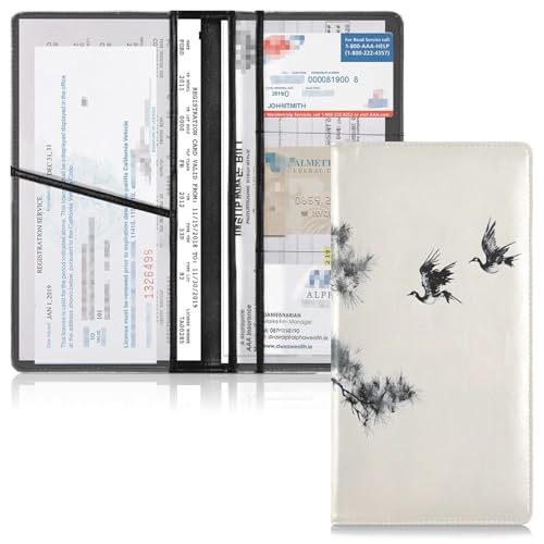Organizador de Documentos Slim de Cuero miniatura 1