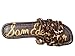 Sam Edelman Women's Bay Flat Sandal, Terra Toffee Multi, 7