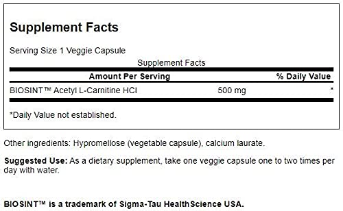 Carnitina, Imagen adicional