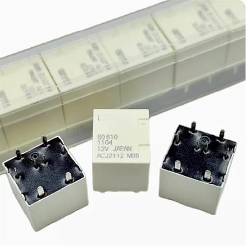 Relais ACJ2112 M06 résout les pannes de circuit 12V DC pack de 10 relais 8PIN