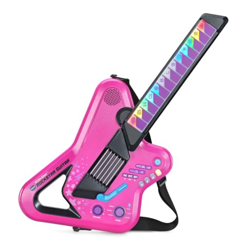 VTech Kidi Star Rockstar Guitar, Pink