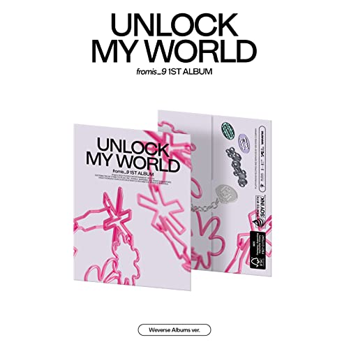 fromis_9 1st Album'Unlock My World (Weverse Albums ver.)'(韓国盤）