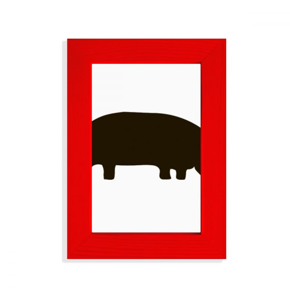 Cadre photo hippopotame noir pour sublimer les souvenirs de votre bébé