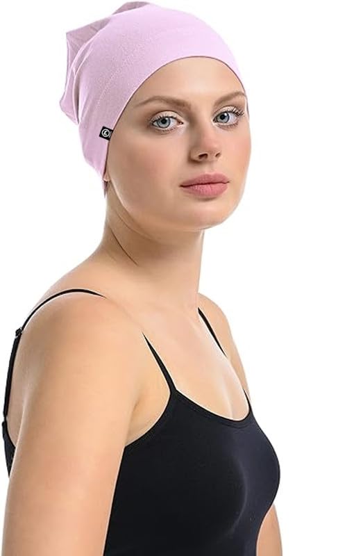 bismaadh Bamboo and Cotton Cap for Chemo, Hair Loss, Sleep Cap-picture-53