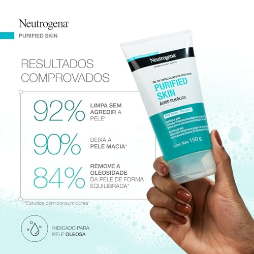 Neutrogena Gel de Limpeza Facial Purified Skin, 150g