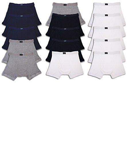 Andrew Scott Men's Bonus Pack of 12 Boxer Brief Trunks (XL...