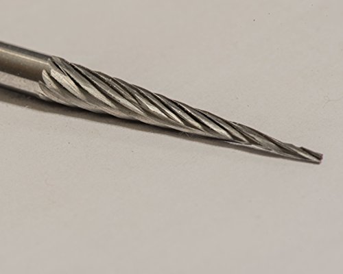 Fresa Carburo Sólido Corte Simple 1/8" x 5/8" miniatura 2