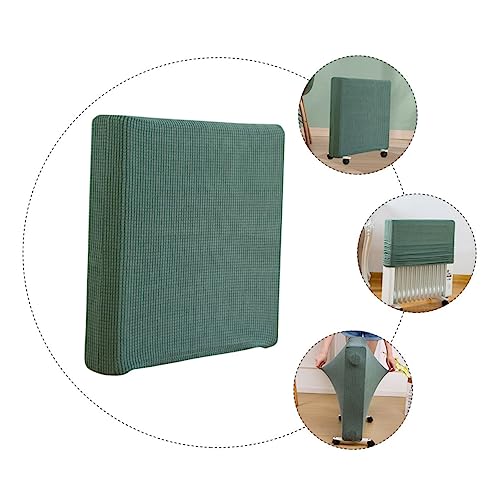 BUTIFULSIC Heater Cover for Radiator Per Warmer Fan Protective Heating Numbers Stuff Covers Reusable Heater Cover Radiators Bats Heaters Air Heater Cover for Heater Olive Green Polyester - Thumbnail 7