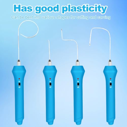 DAJASD Styroporschneider,15 CM27W Schaumstoff Schneider mit Netzteil Kontrollleuchten,100-240V Heißdrahtschneider,Elektrischer Schaumstoffschneider Für Schnittkante,Gravierwerkzeug,Kunst Diy Eu-stecke