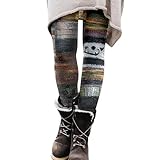 Aspect patchwork : un legging avec un imprimé photoréaliste intégral qui ressemble à différents patchs en tissu anciens avec des motifs d'Halloween